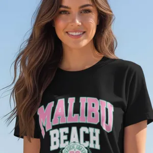 MALIBU GRAPHIC PRINTED REGULAR T-SHIRT