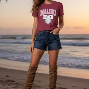 MALIBU GRAPHIC PRINTED REGULAR T-SHIRT