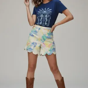 TWIN MERMAID GRAPHIC PRINTED T-SHIRT