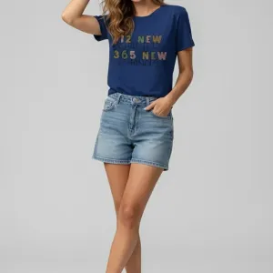 NEW YEAR GRAPHIC PRINTED REGULAR T-SHIRT