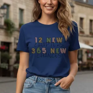 NEW YEAR GRAPHIC PRINTED REGULAR T-SHIRT