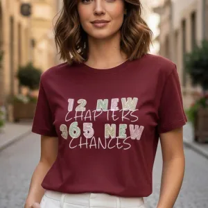 NEW YEAR GRAPHIC PRINTED REGULAR T-SHIRT