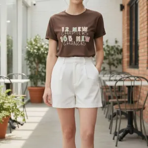 NEW YEAR GRAPHIC PRINTED REGULAR T-SHIRT