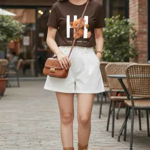 TEDDY GRAPHIC PRINTED REGULAR T-SHIRT