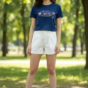 PREETY GRAPHIC PRINTED REGULAR T-SHIRT