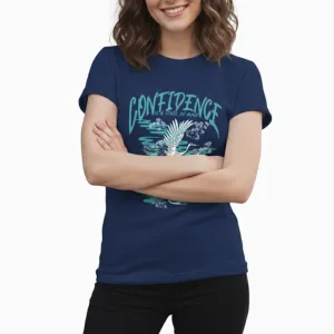 CONFIDENCE GRAPHIC PRNITED REGULAR TEE