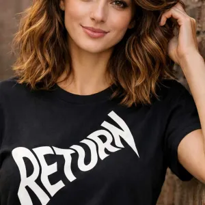 RETURN GRAPHIC PRINTED REGULAR TEE