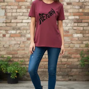 RETURN GRAPHIC PRINTED REGULAR TEE