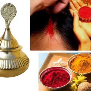 Mii Art Brass Sindoor Dibbi With Salai/S...