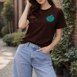 SHELL GRAPHIC PRINTED REGULAR T-SHIRT