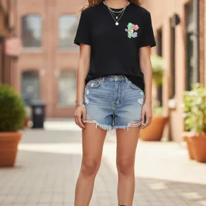 FLORAL PRINT REGULAR T-SHIRT