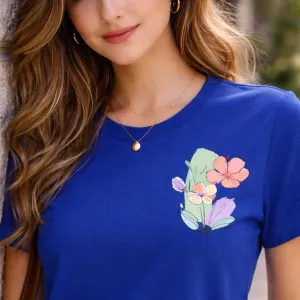 FLORAL PRINT REGULAR T-SHIRT