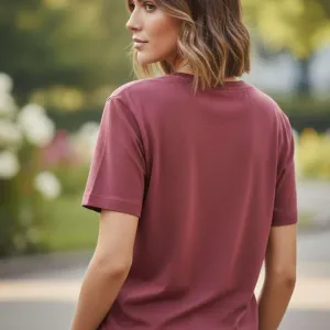 FLYING CRANES GRAPHIC PRINT TEE