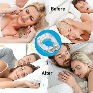 Anti-Snore Nose Clip for Heavy Snorers – Magnetic Silicone Snore Stopper