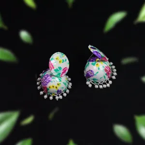Jhumka Earrings / Buti for Women & Girls (1 Pair / Mix Color & Design)