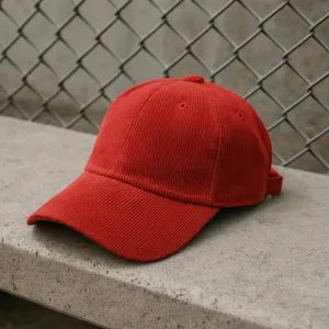 Classic Corduroy Baseball Cap – Adjustab...