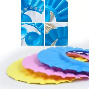 Baby Shower Cap – Waterproof Hair Washing Hat for Kids