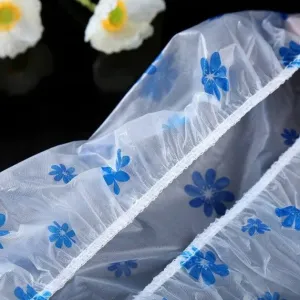 Women’s Reusable Waterproof Shower Cap – Lightweight Bath Hair Cover