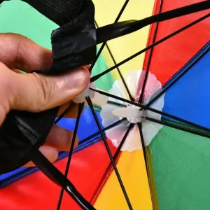 Hands Free Umbrella Hat to Protect from Sun & Rain