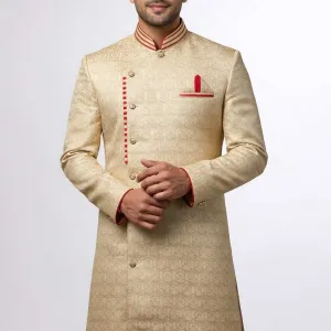 Men’s Indo-Western Sherwani in Premium W...