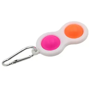 Simple Dimple Fidget Toy Mini Keychain
