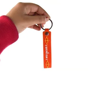 Silicone Jai Shree Ram Keychain (1 Pc)