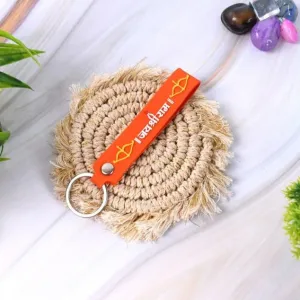 Silicone Jai Shree Ram Keychain (1 Pc)