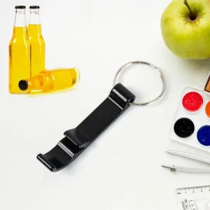 Metal Bottle Opener Keychain (1 Pc)