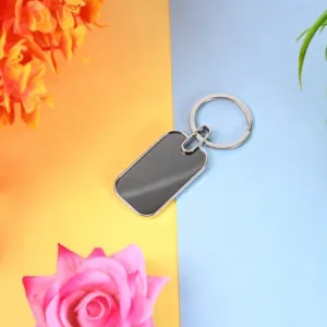 Keyring Metal Keychain Handbag Charm Round Oval Key Rings (1 Pc)