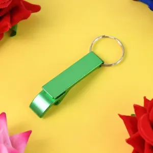 Metal Bottle Opener Keychain (1 Pc)