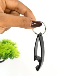 Metal Bottle Opener Keychain (1 Pc)