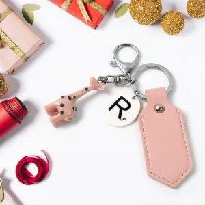 Charming Giraffe Keychain – A Touch of W...