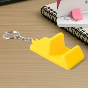 Plastic 2-in-1 Mobile Stand Keychain (1...
