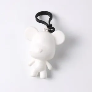 Cute Cartoon Bear Keychain (1 Pc)