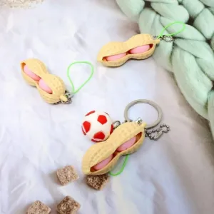 Peanut Popper Fidget Toy, Fun Peanut Pods Anxiety Stress Relief Toy (1Pc)