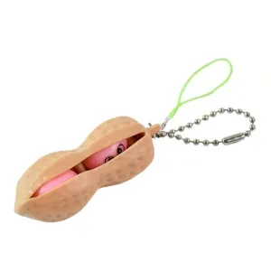 Peanut Popper Fidget Toy, Fun Peanut Pods Anxiety Stress Relief Toy (1Pc)