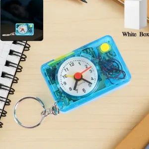 Mini Alarm Clock Keychain – 1PC Portable...