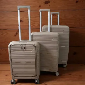 Hard-Shell Trolley Luggage Bag (Set of 3...