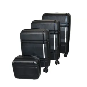 Mix Color Hard-Shell Luggage Trolley 4-Pc (set)