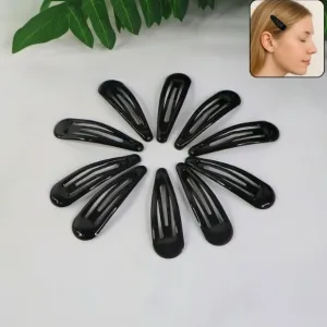 Metal Hair Clips Set (10 Pcs Set), Hair...