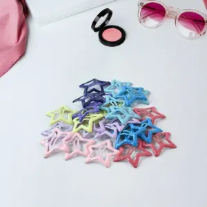 Metal Hair Clip Set for Girls (30 Pc)