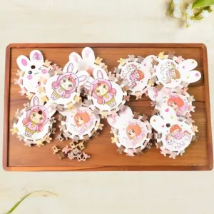 Plastic Hair Claw Clips Strong Clips (12 Pc / Mix Color), Hair accessories