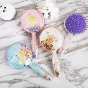 Hair Brush for Kids Detangling Anti-static Soft Massage for Braids Curly Straight Long or Short Wet Or Dry Hair (Multi-Design), Hair accessories