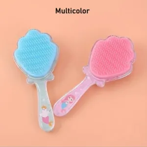 Cartoon Hair Brush Massage Shower Comb Blur Wet Salon (1 Pc ), Hair accessories