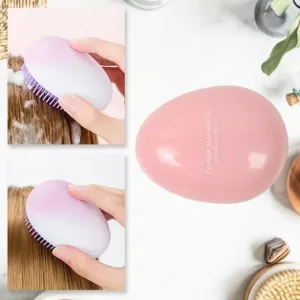 Plastic Hair Washing Combs Hair Massager Shower Brush (1 Pc), Hair accessories