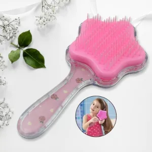 Cartoon Hair Brush Massage Shower Comb B...