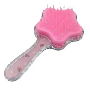 Cartoon Hair Brush Massage Shower Comb Blur Wet Salon Hair Brushes Hair Styling Tools, Glitter Comb, Soft & Smooth Brush, Mermaid Brush For Kids Return Gifts For Kids (1 Pc ), Hair accessories