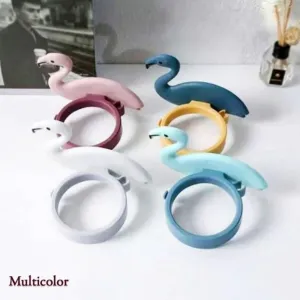 Hair Dryer Wall Mount Holder, Organiser Stand with Hooks for Bathroom Storage