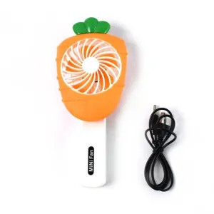 Rechargeable Handheld Mini Fan (Battery Not Included / Mix Colour)