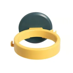 Wall Mount Hair Dryer Holder with Suction Cup, Plastic Wall Bracket for Bathroom, Beauty Salon / Home Use Self Adhesive Hair Dryer Stand Rack (1 Pc)